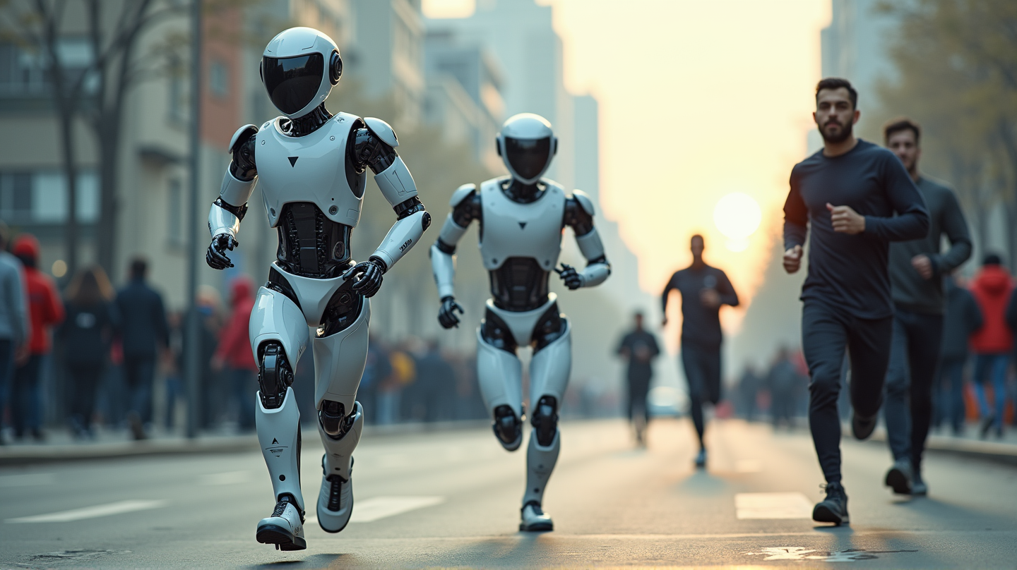 Roboter bei Marathons und Tech-Giganten in Schwierigkeiten: Die Technikwoche im Aufruhr