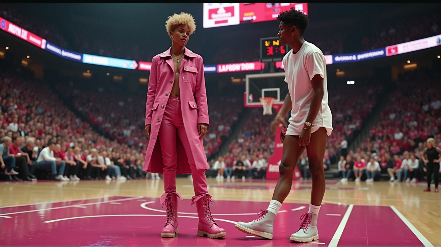 Prominente glänzen beim Knicks-Spiel mit atemberaubendem Schuhwerk