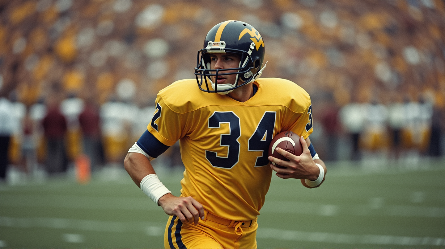 Die West Virginia University verblüfft Fans mit Enthüllung von 1965er Football-Retro-Outfits!