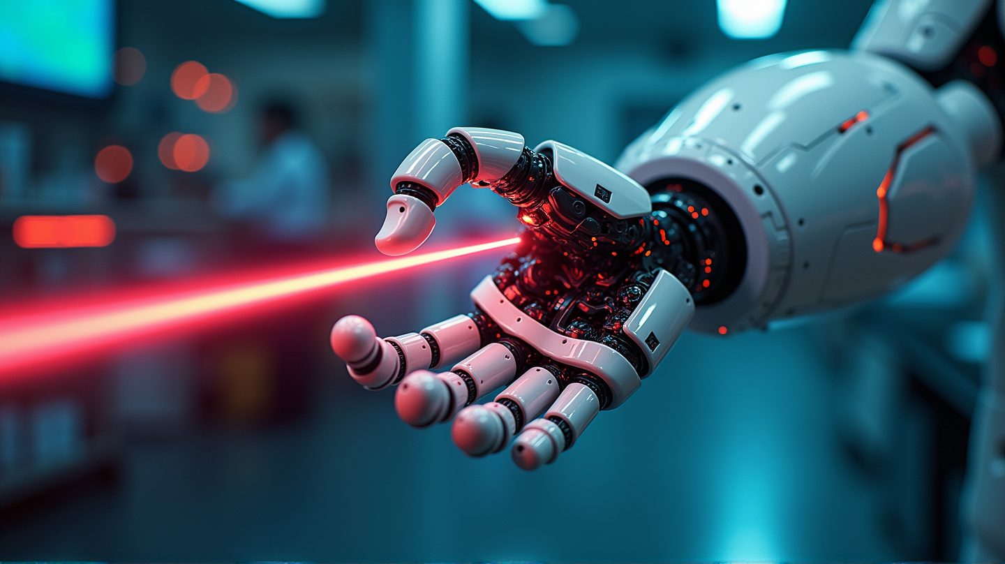 Die Zukunft ist rosig: Mit Laser angetriebener weicher Roboterarm revolutioniert die Robotik