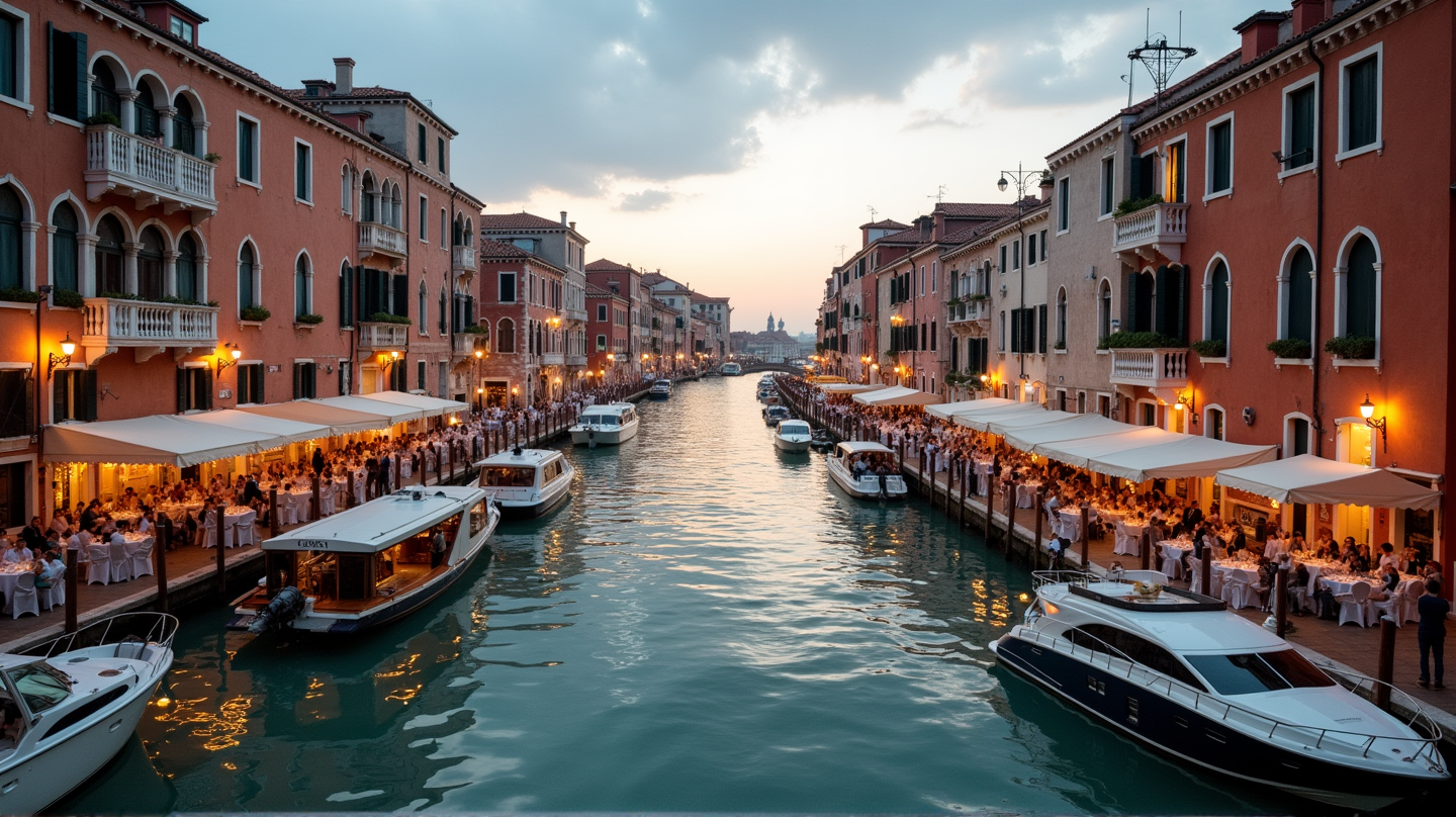 Hinter den Kulissen der Prominentenhochzeit von Jeff Bezos und Lauren Sanchez in Venedig