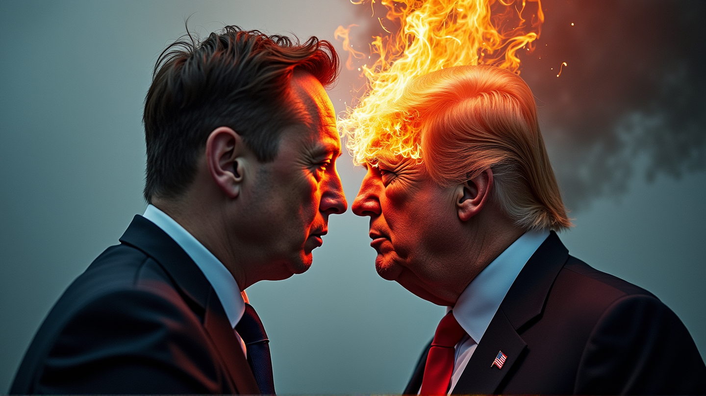 MAGA Showdown: Trump gegen Musk - Verbündete im Zwiespalt