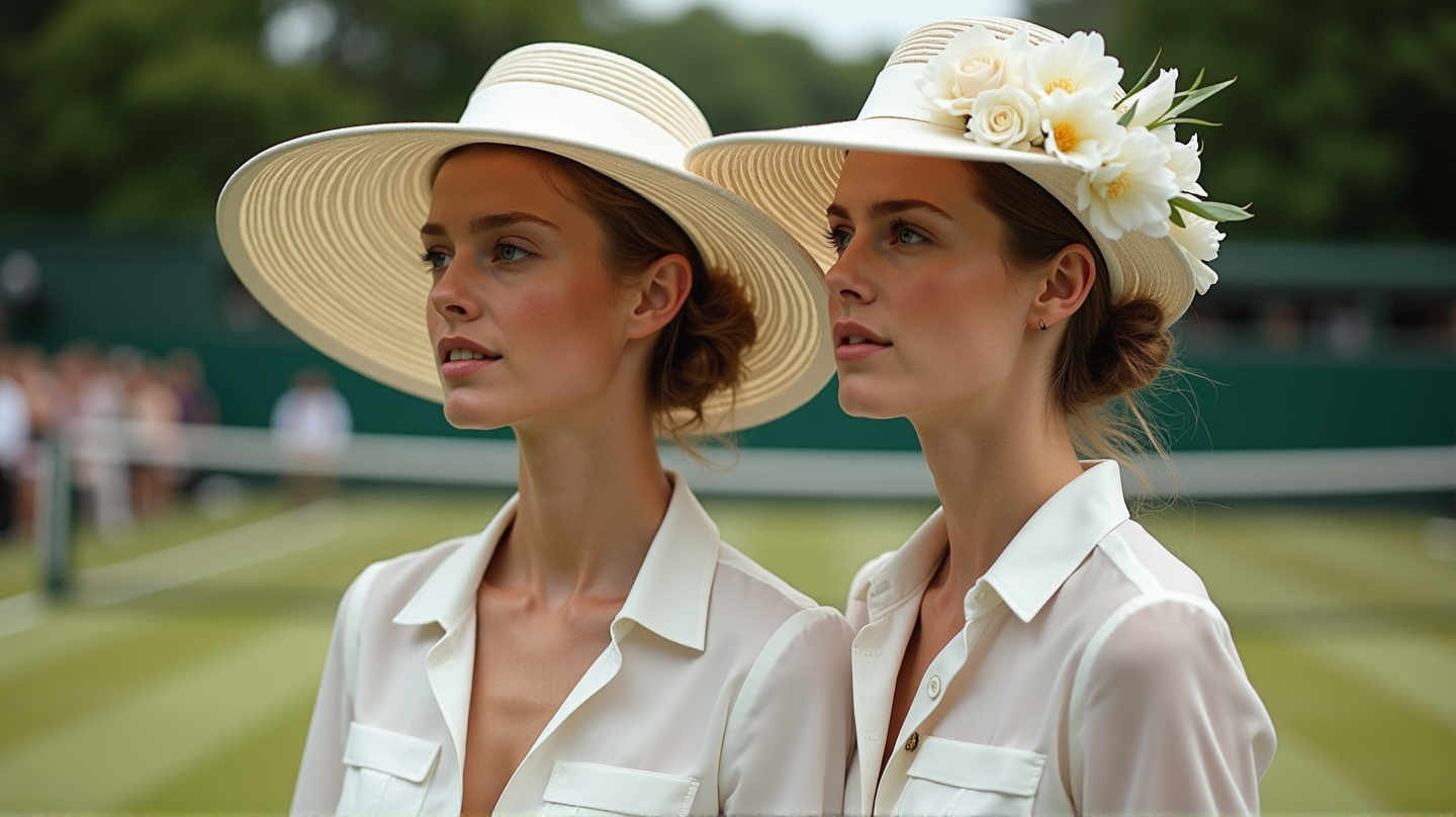 Glamour am Spielfeldrand: Lady Amelia & Lady Eliza Spencer bezaubern am zweiten Tag von Wimbledon