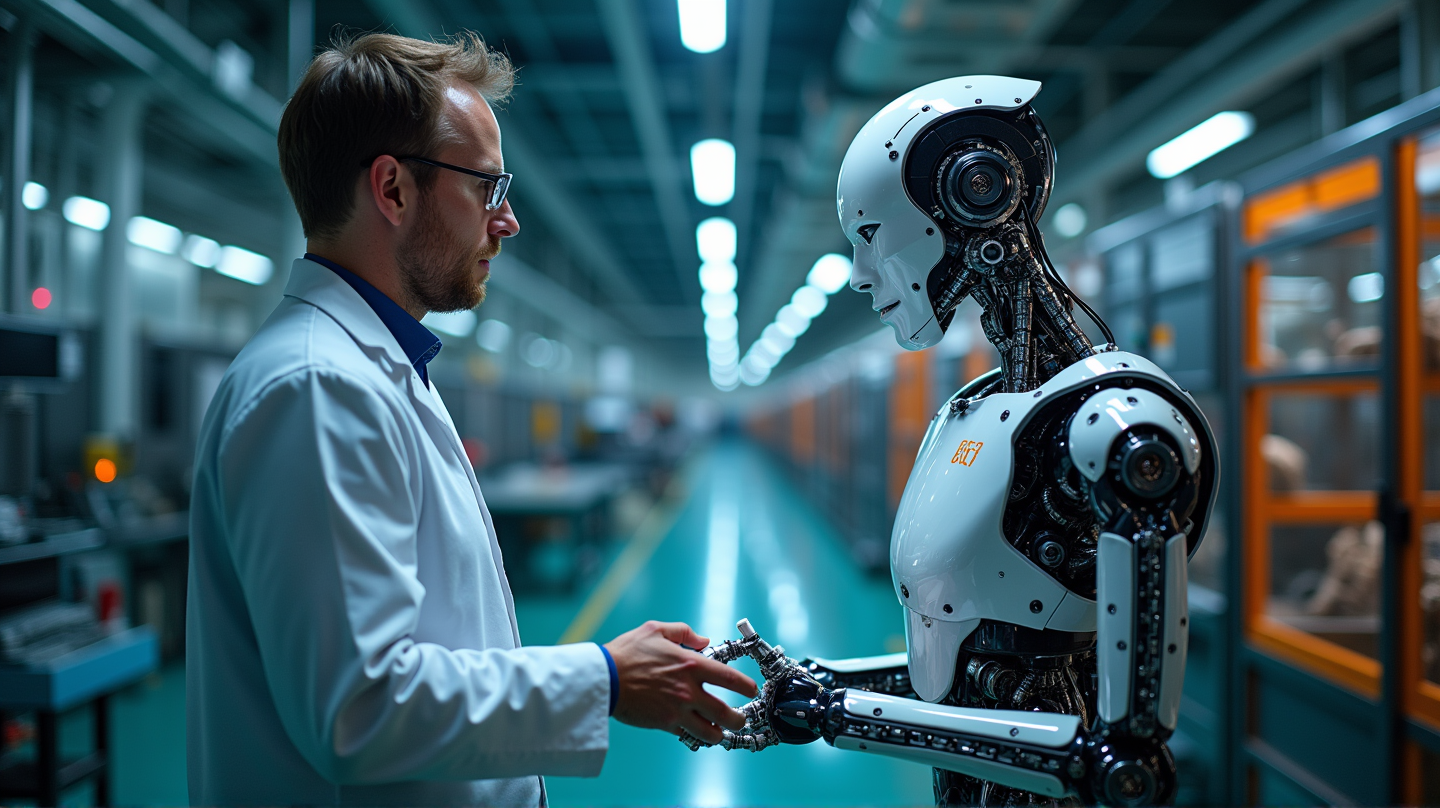 Revolutionierung der Industrie: KI und Robotik gestalten die Zukunft neu