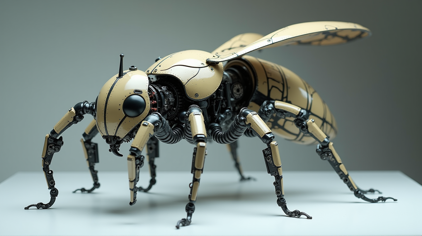 Revolutionärer muskelfaszinierter elektromagnetischer Mechanismus transformiert Insektenroboter