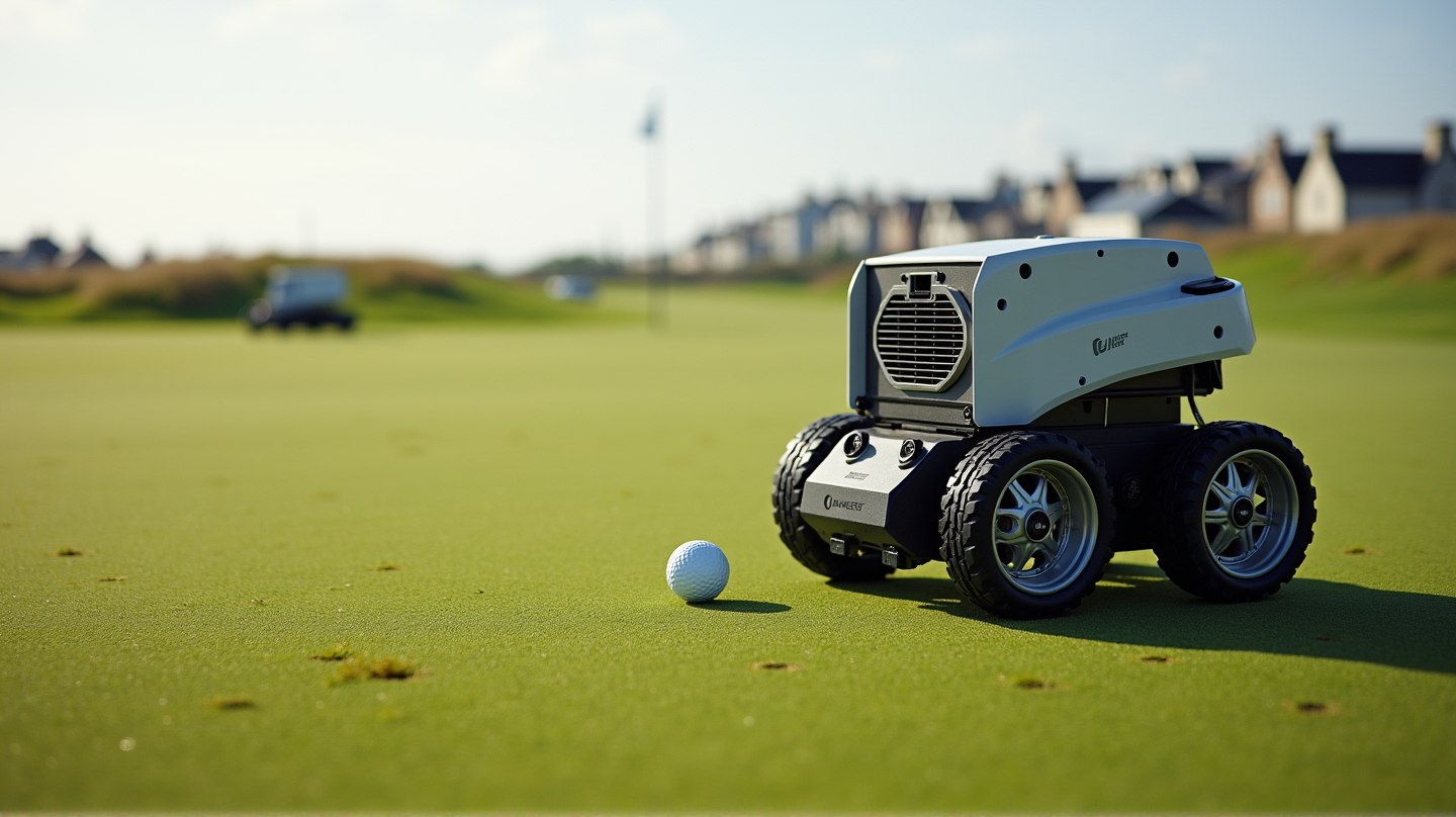 Revolution auf dem Grün: Roboter übernehmen die Hauptrolle bei der AIG Women’s Open