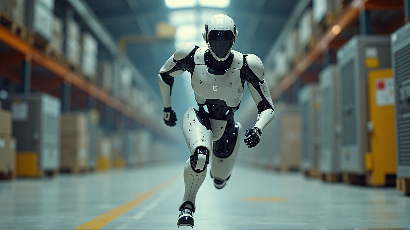 Treffen Sie L7: Der humanoide Roboter, der schneller läuft als Sie!