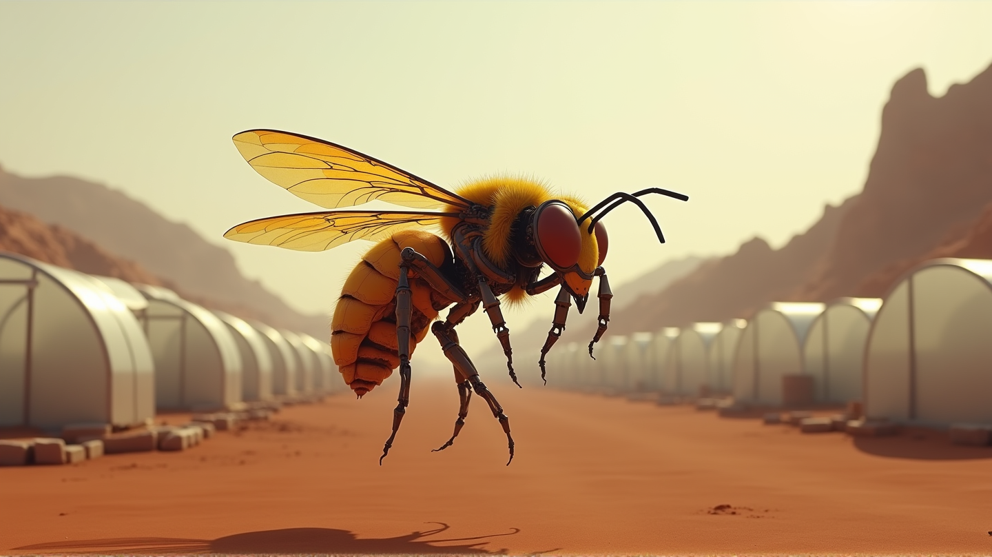 MITs Roboterbiene: Eine summende Zukunft für die Bestäubung auf dem Mars