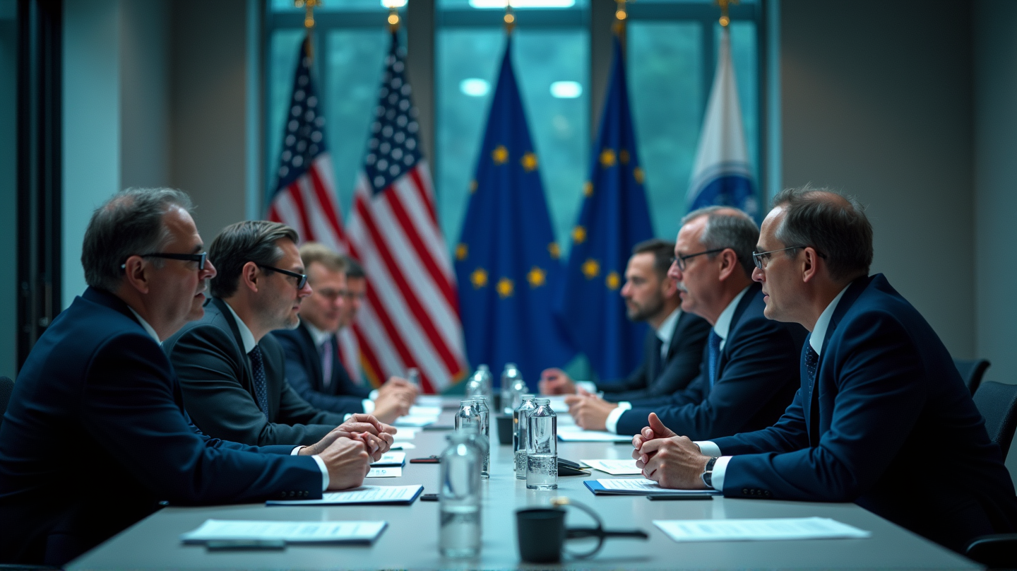 Die mächtigen Tech-Gesetze der EU ziehen Trumps Zorn auf sich inmitten von Spannungen zwischen den USA und der EU