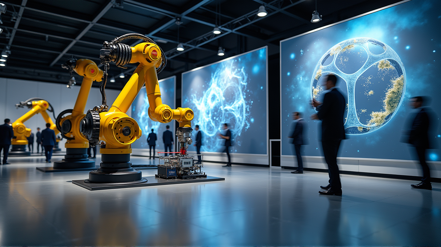 Spannende Automatisierungsrevolution: FANUCs bahnbrechende Technologie auf der FABTECH 2025!