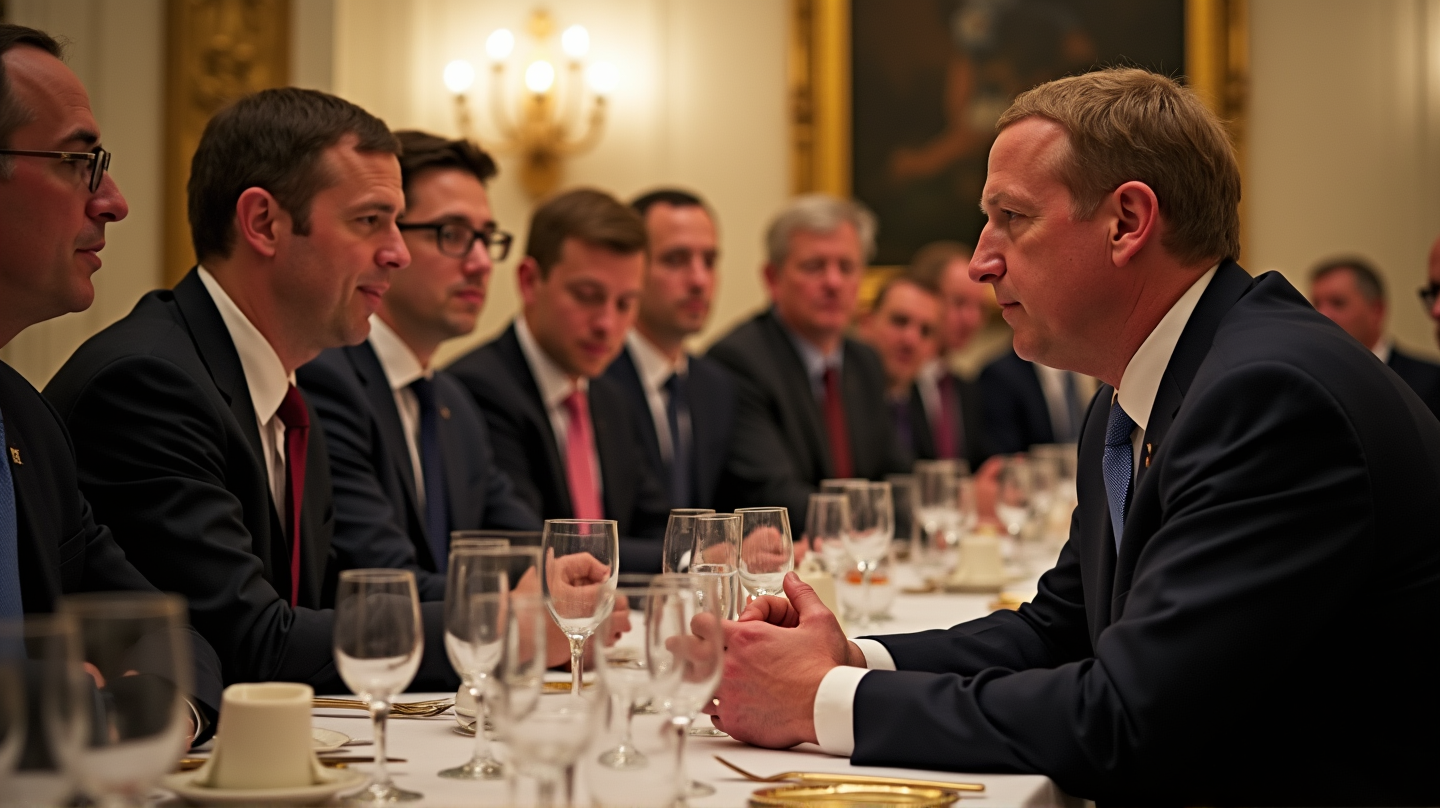 Mark Zuckerbergs unerwartete Enthüllung beim Abendessen im Weißen Haus