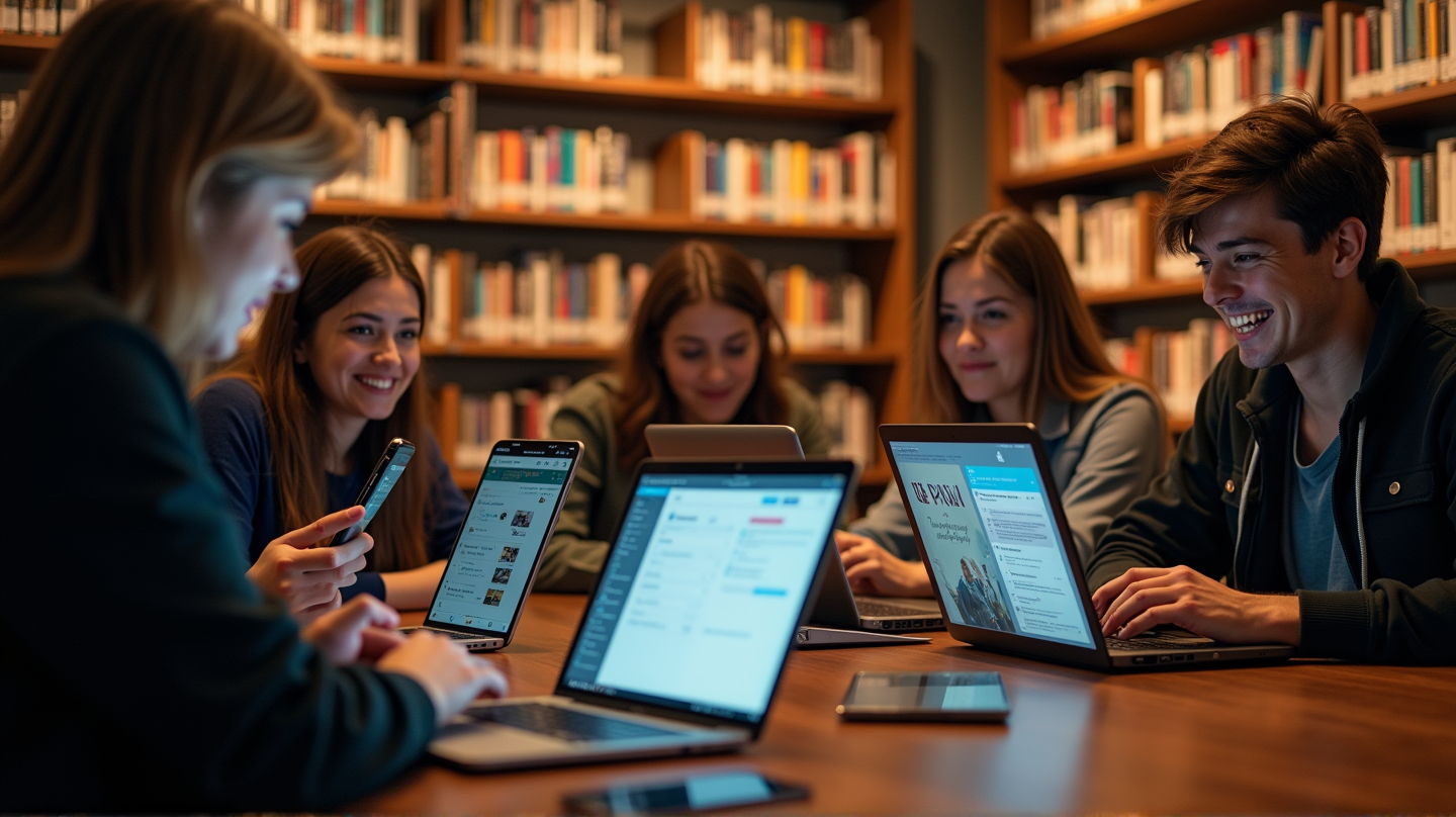Entdecken Sie die Magie der Bücher: Folgen Sie der neuen Social-Media-Seite der Garden City Library!
