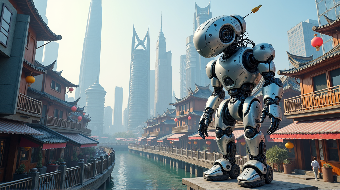 Die spannende Messe der Robotermetropole: Über 100 Roboter auf der Inclusion-Konferenz in Shanghai