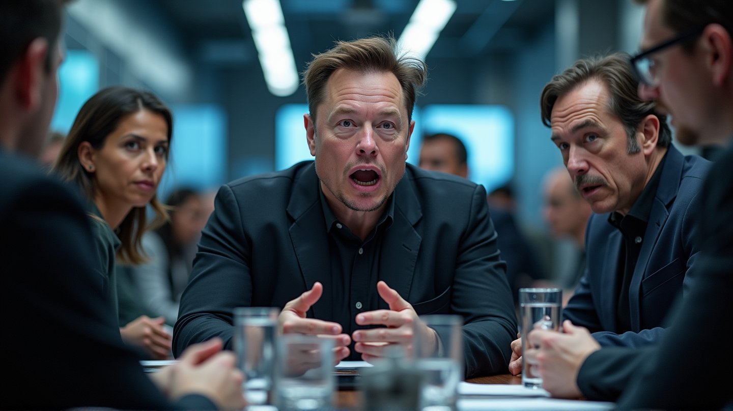 Elon Musk entfacht Spannungen mit Tesla wegen atemberaubendem Vergütungspaket