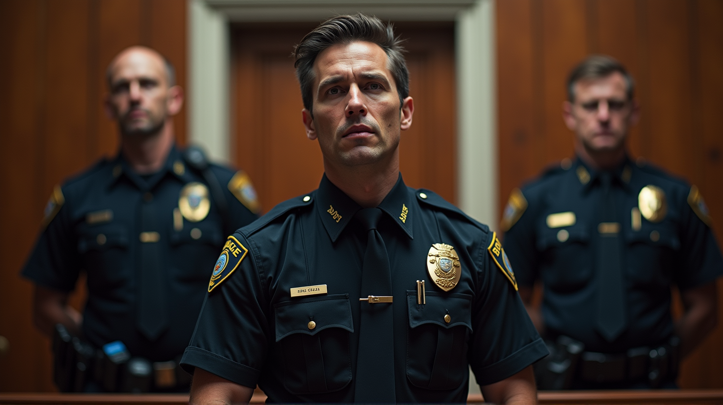 Herzschmerz und Verantwortung: Ein plötzliches Schuldbekenntnis im Mordfall 2021 gegen einen Polizisten