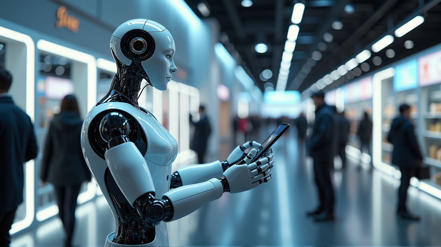 Sollten Roboter im Laden Menschen ähneln? Eine Debatte für die Zukunft