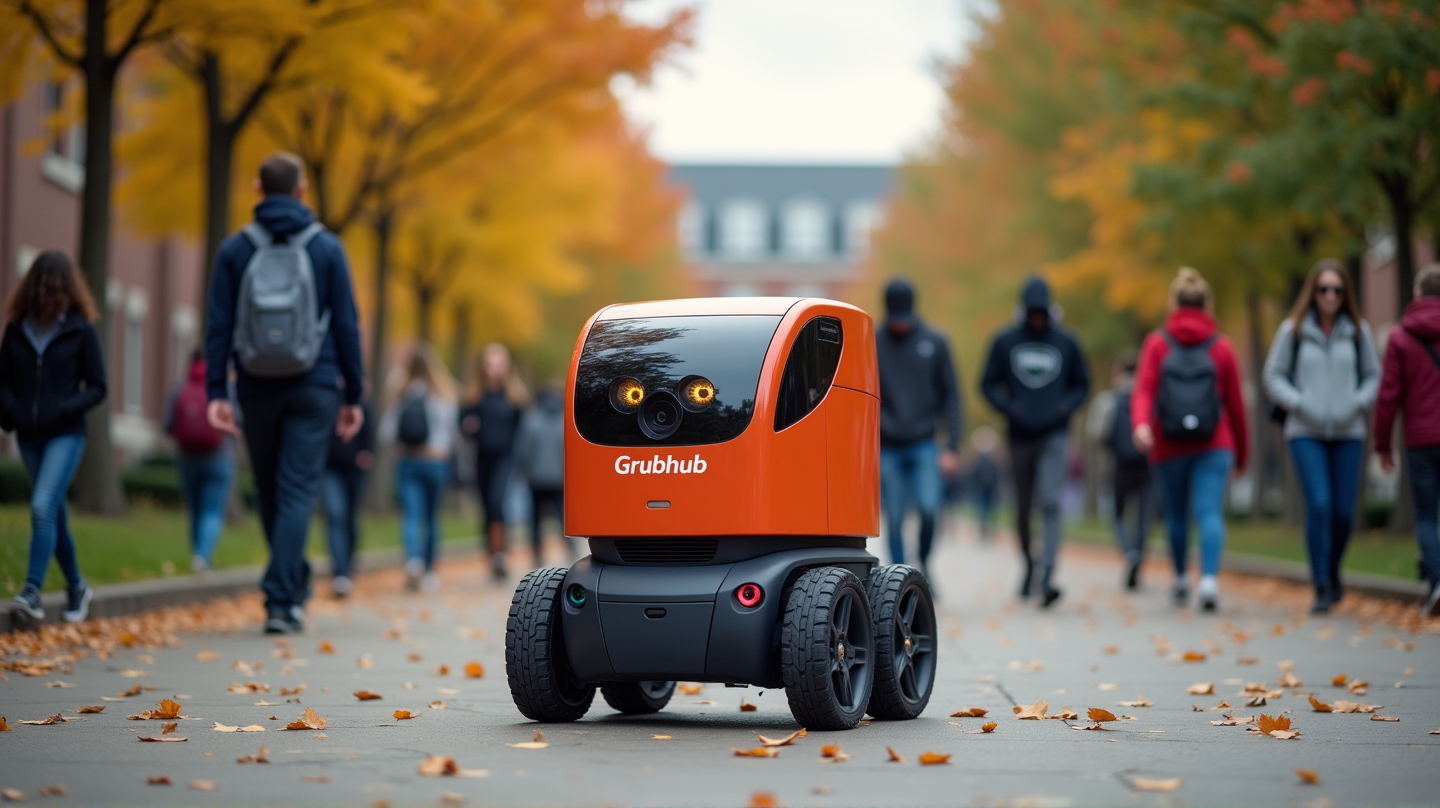 Enthüllung von Lebenslektionen durch die Roboter-Kuriere der Miami University