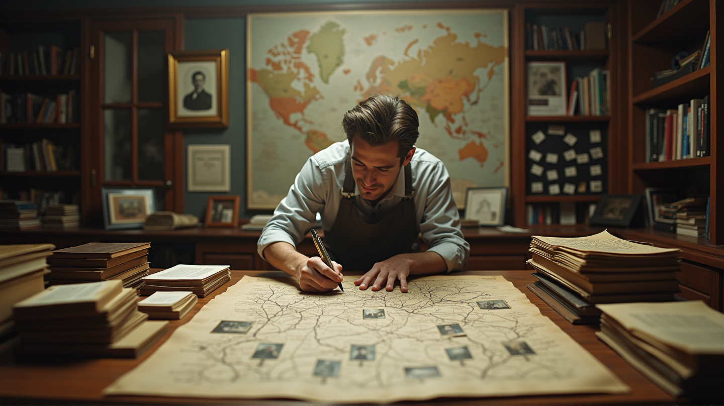 Entschlüsselung familiärer Vergangenheiten: Einblicke in die Entdeckungen der Abstammung von Prominenten