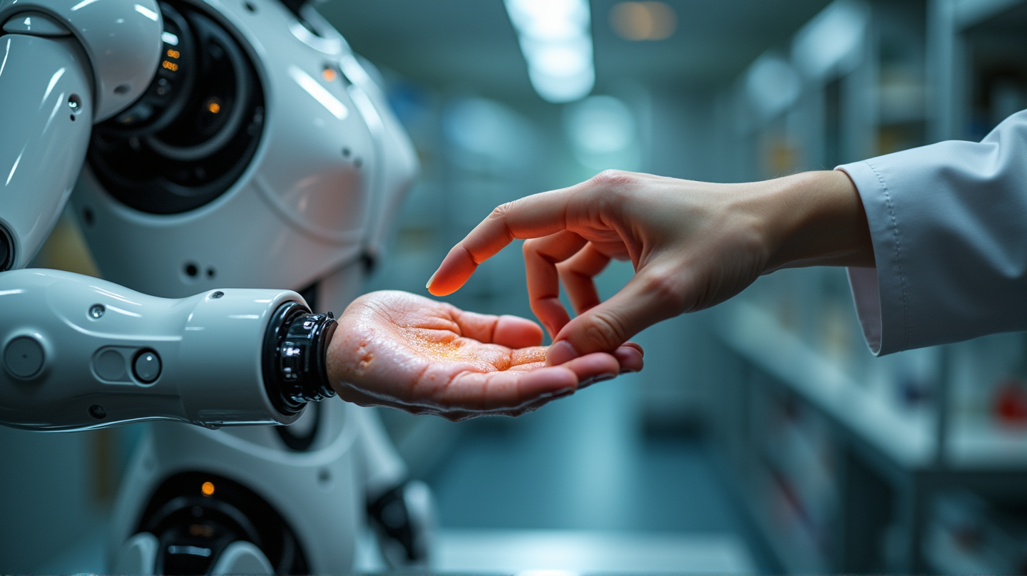 Die Feinheiten der menschlichen Berührung: Warum es Robotern schwerfällt, sie nachzuahmen