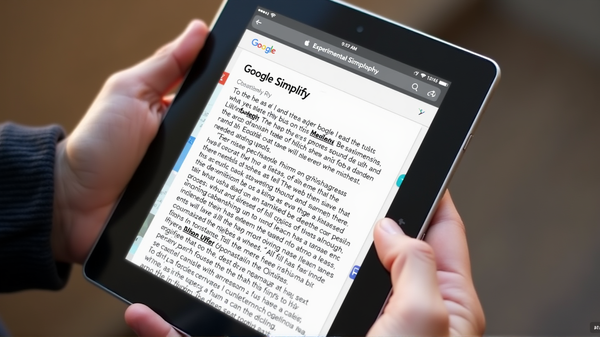 Die Kraft der Klarheit freisetzen: Googles Simplify-Funktion auf iOS