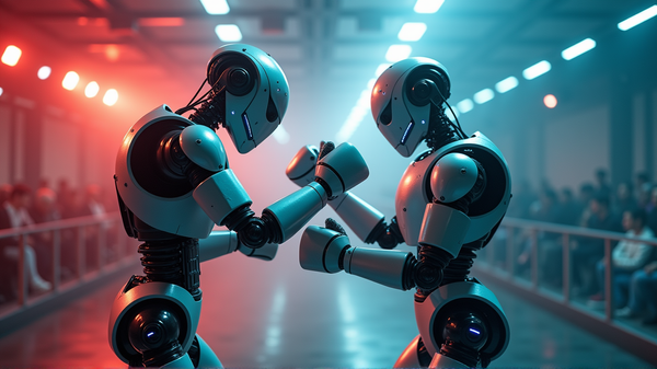 China startet das weltweit erste humanoide Roboter-Boxturnier