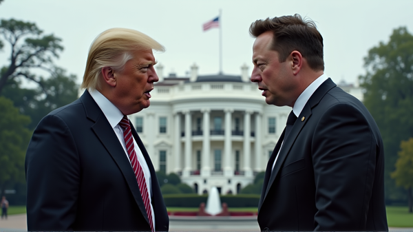 Milliardärs-Scharmützel: Musk gegen Trump entfacht einen politischen und wirtschaftlichen Sturm