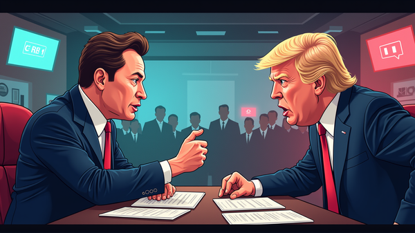 Trumps und Musks Social-Media-Gefecht stiehlt die Aufmerksamkeit