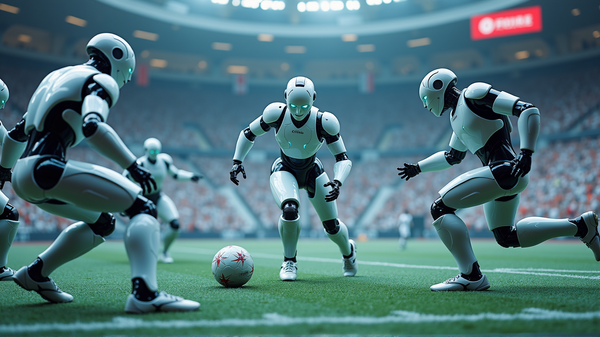 Robotischer Triumph: Chinas autonomes 3v3 AI-Fußballspiel enthüllt