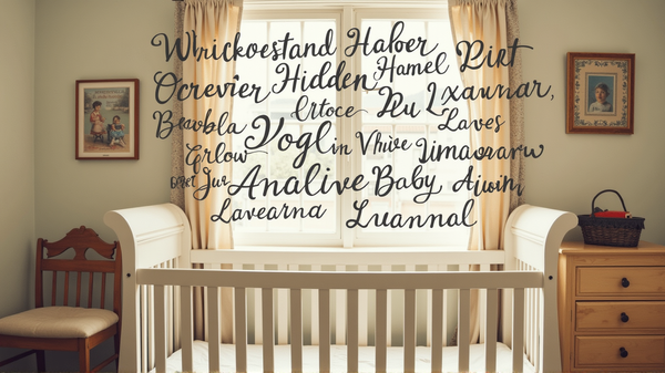 Verschwinden Ihre Babynamen? Finden Sie heraus, ob Ihrer auf der Liste steht!