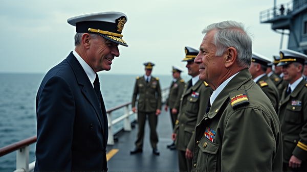 Ein Besuch mit vielen Stars auf der USS Ronald Reagan: Adm. Mullen und Prominente stärken die Moral der Matrosen