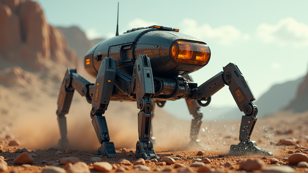 Lernen Sie den wilden Roboter kennen, der mühelos Glas zerschmettert und einen Menschen trägt