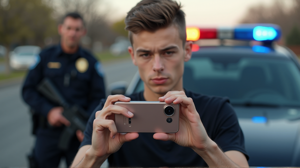 Teenager uriniert auf Polizeiauto für Ruhm in sozialen Medien: Ein empörender Trend?