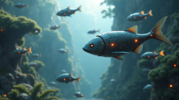 Wie Vögel und Fische die Steuerung revolutionärer Roboterschwärme inspirierten