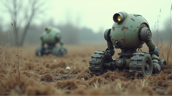 Roboter und KI: Die Technologieführerschaft der Ukraine gegen tödliche Minenfelder