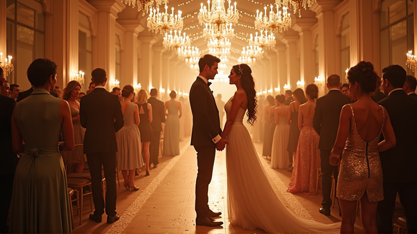 Starbesetztes Extravaganza: Selena Gomez und Benny Blancos Magisches Hochzeitswochenende