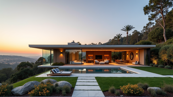 Entdecken Sie den Reiz eines Midcentury-Juwels in den Hollywood Hills