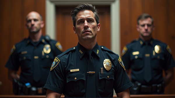 Herzschmerz und Verantwortung: Ein plötzliches Schuldbekenntnis im Mordfall 2021 gegen einen Polizisten