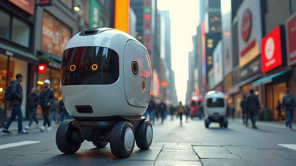 Revolutionäre Roboter-Partnerschaft: Grubhub und Avrides Expansion in die autonome Lieferung