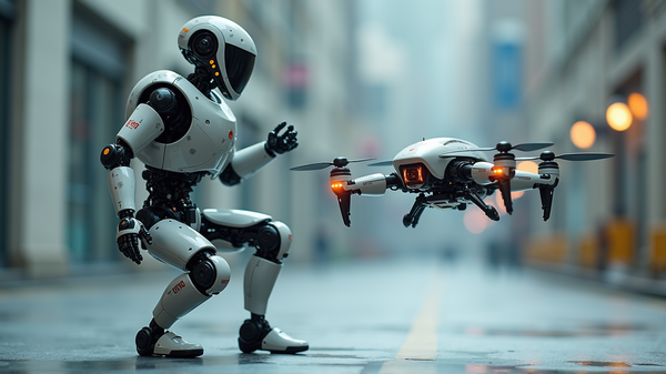 Sehen Sie die Zukunft entfalten: Roboter startet wandelbare Drohne